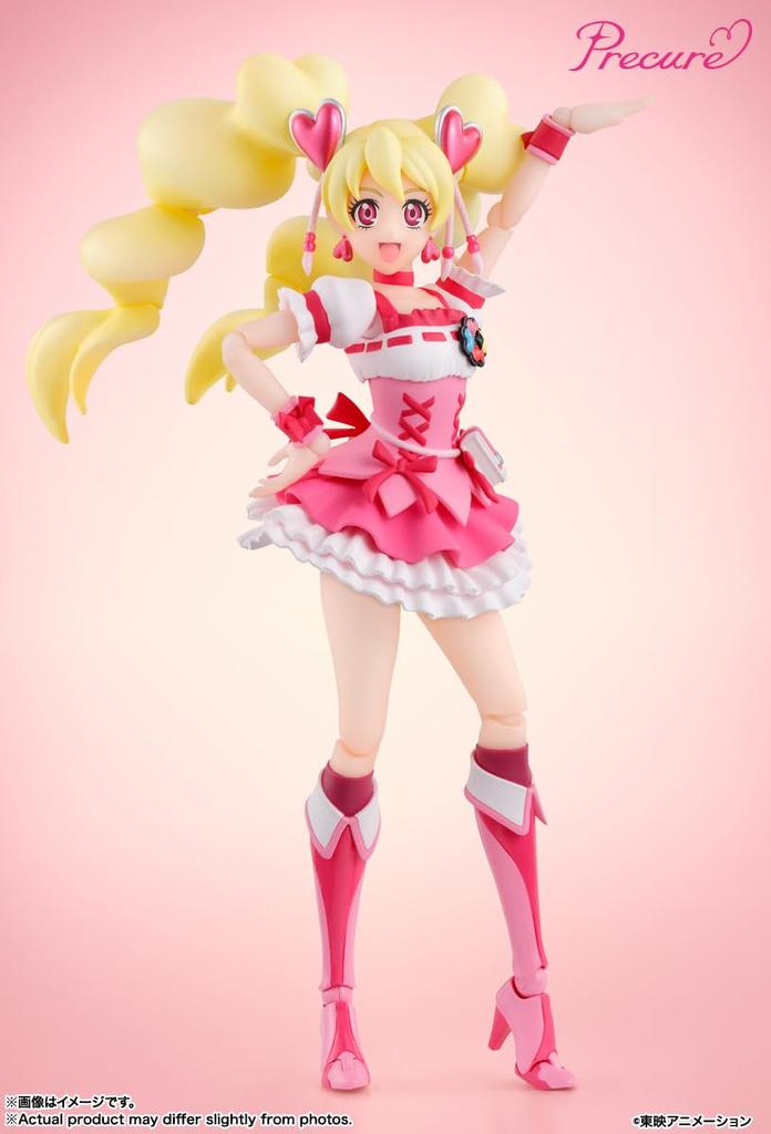 TAMASHII NATIONS Fresh Cure Peach Character 135mm Painted Movable Figure S.H.Figuarts PreCure! -Precure Designer's Edition- Approx. ABS&PVC