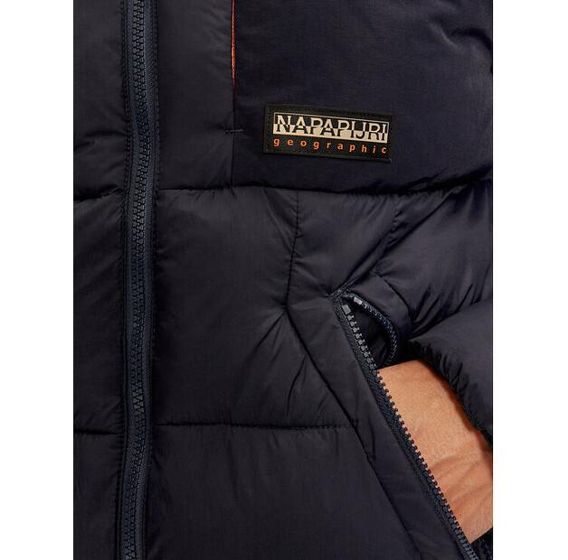 Зимняя куртка Napapijri Moesa NP0A4I1R Темно-синяя стандартного кроя