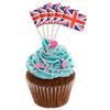World Flag Toothpick Box of 100 Toothpicks Country Flags Cake Toothpicks Cupcake Decoration Cocktail Sticks Party Kitchen