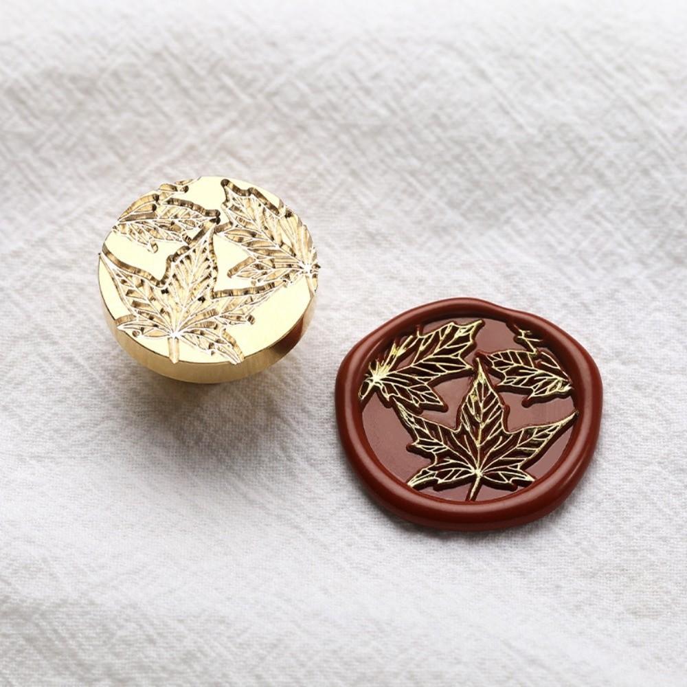 Round Wax Seal Stamp Flowers Sealing Wax Supplies Scrapbooking Sealing Wax Gift Packaging Cards