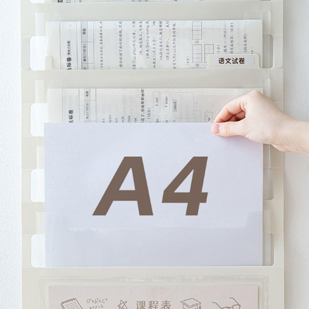 Настенные органайзеры для документов формата А4, большой вместимости, расширяемый, кейс для документов, для студентов