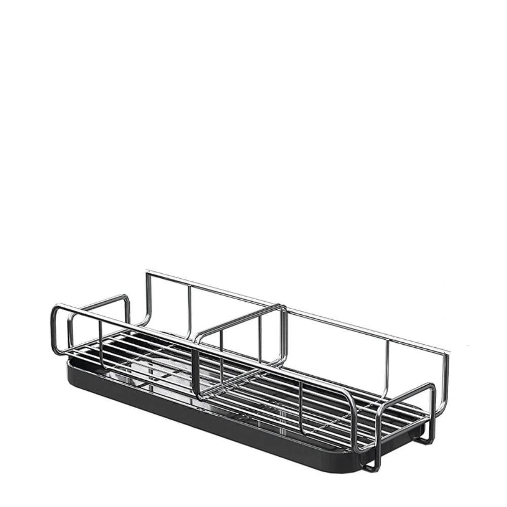 Detachable Drip Tray Sponge Holder Rustproof Metal Kitchen Organizer  Household Kitchen