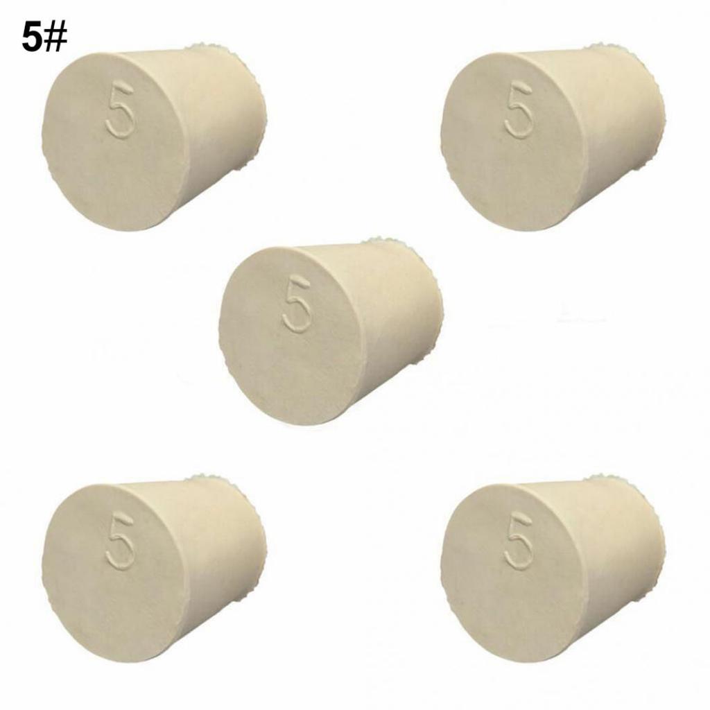 Пробки твердые резиновые многофункциональные 5 шт в ассортименте