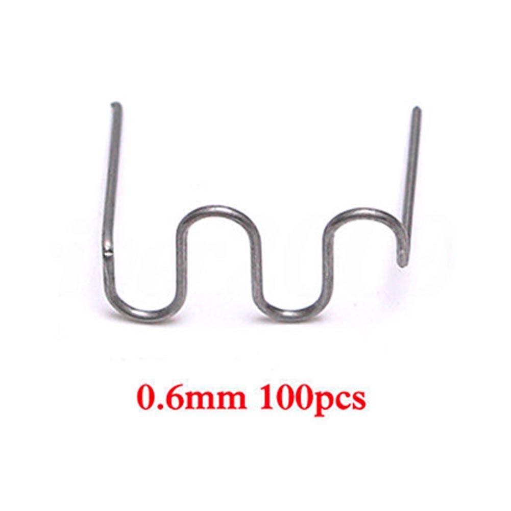 For Plastic Welder Tool Car Damaged Bumper Repair Kit 100Pcs Hot Stapler Staples