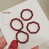 Natural Crystal Pearl Tourmaline Strawberry Crystal Bangles Women Fashion Jewelry Accessories Gift