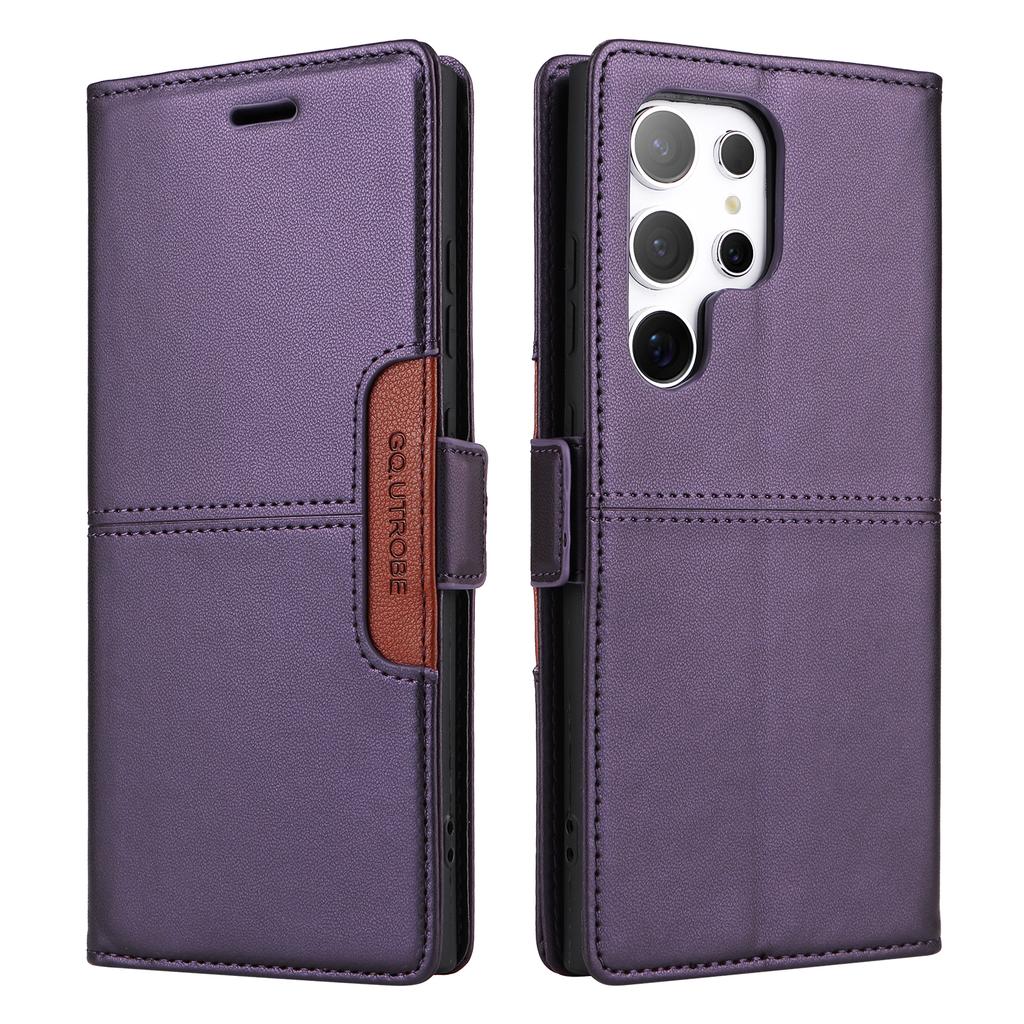 Luxury Leather Case for Samsung Flip Folio RFID Blocking Wallet Kickstand Protective Cover Holster For Samsung Galaxy S22 S23 S24 S25 Ultra Note20