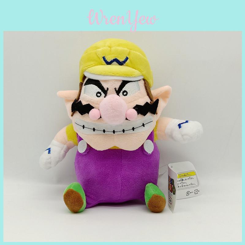 Редкая плюшевая игрушка Nintendo Super Mario Bros Варио 28 см Мягкая кукла для коллекционеров