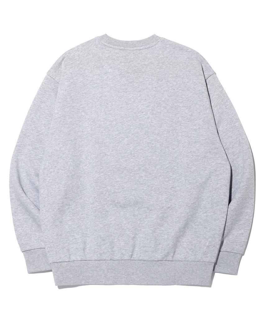 PENDULUM Arch Logo Applique Sweatshirt Lp8Tu743_Melange Grey