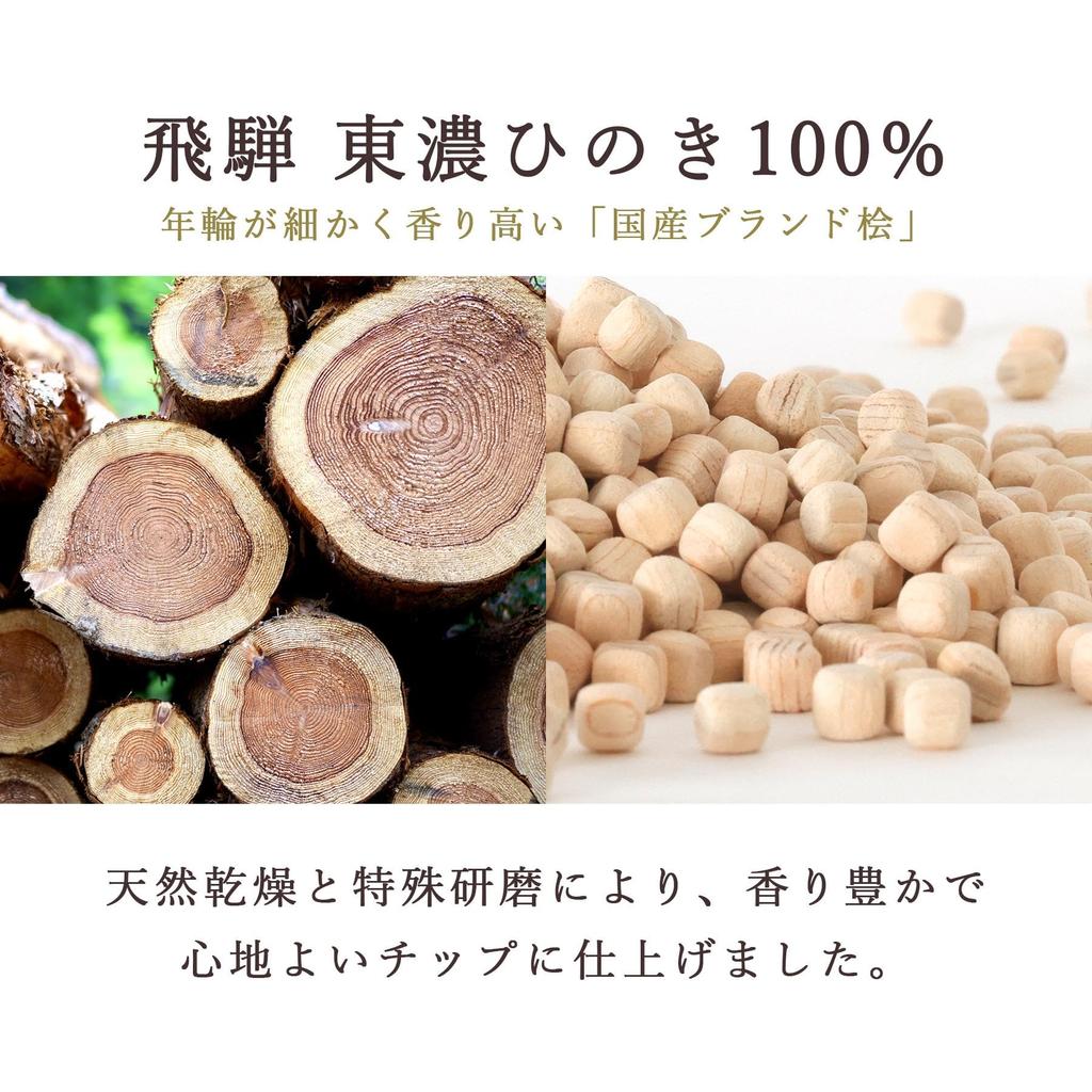 Подушка из японского хиноки, сетчатого типа, сделано в Японии, стандартного размера, хиноки Тоно (Кипарис японский) с щепой из массива дерева, мягкий, регулируемая высота,