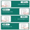12.8oz/380ml Touchless Liquid Soap Dispenser with 4 Gear Adjustable, Automatic Waterproof Soap Dispenser for Shower Gyms Clubs - Wall-Mounted/Desktop