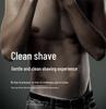 Компактная стальная мини-бритва: Электрический, Водонепроницаемый, Портативный с Цифровым Дисплеем - Идеальный Мужской Подарок.