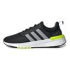 adidas Neo Racer TR21 Шнуровка Плоские Тканевые Низкие Повседневные Беговые Кроссовки Мужские Кроссовки Черные Белые GX0651