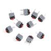 10Pcs Kailh 6x6x7.3mm Silent Micro Switch Mute Button For Wireless Mouse DIY Repair Low Noise Long Lifespan Easy Installation
