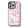 Zhitai Cartoon iPhone 16 Pro Max Case, Compatible with Models 12-15 Pro, Cute Design for Women