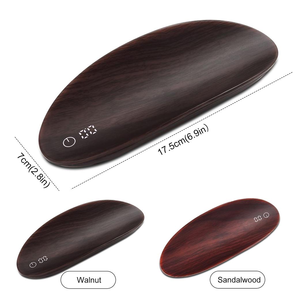 1g/0.5kg LED Display Kitchen Scale Wooden Tea Coffee Beans Pepper Food Scale USB Charging Digital Show Electronic Scale