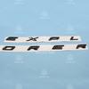 3D Gloss Black Front Hood Letters For Explorer Sport Emblems -2024 Modified