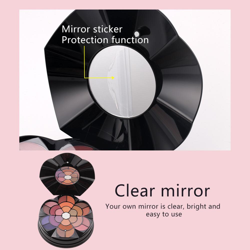 MISS ROSE 64-in-1 Exquisite Girl Set Floral Makeup Case All-in-one Makeup Kits Professional Makeup Eyebrow Powder Eye Shadow Lipstick