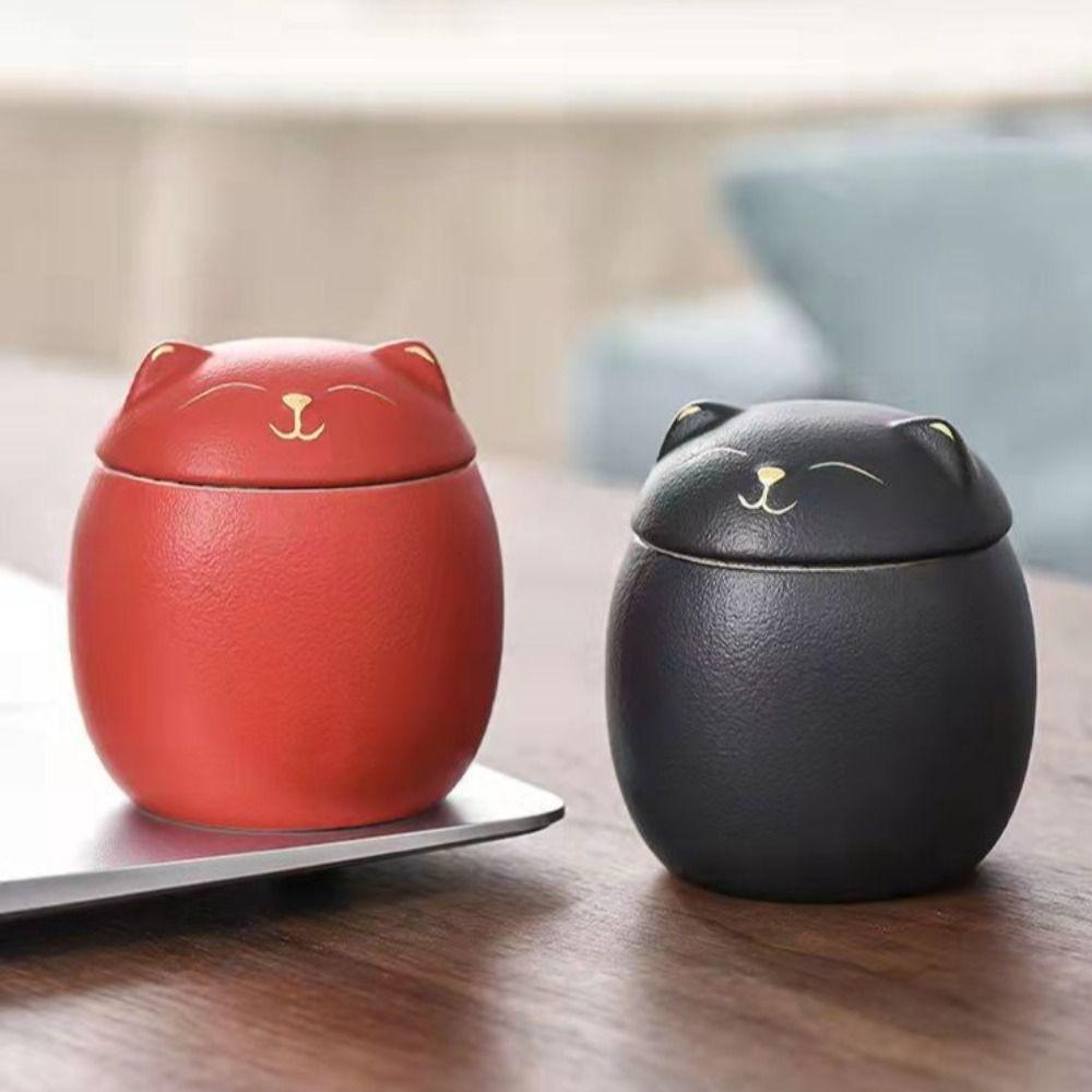Подарочная керамическая погребальная урна для питомцев 200 мл Форма собаки/кошки Коробка для хранения праха Мемориалы с крышкой Урны для кремации собак кошек Товары для собак