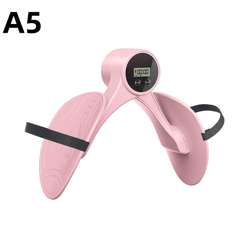 Тренажер для мышц тазового дна со счетчиком, тренажер для бедер, регулируемое устройство для упражнений для ног для послеродового восстановления, тренировки ног и ягодиц