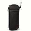 with Buckle Portable Glasses Case Portable Eyeglass Pouch Dustproof Zipper Phone Bag  Coin Storage