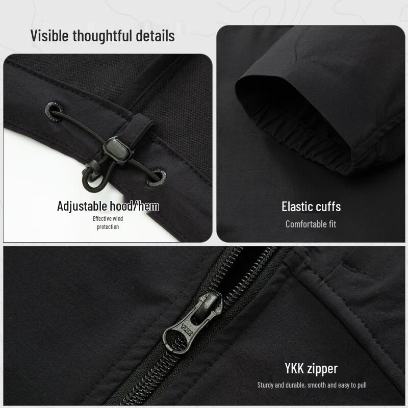 NORTHLAND Men's Maike Stretch Water-Repellent Windbreaker Jacket