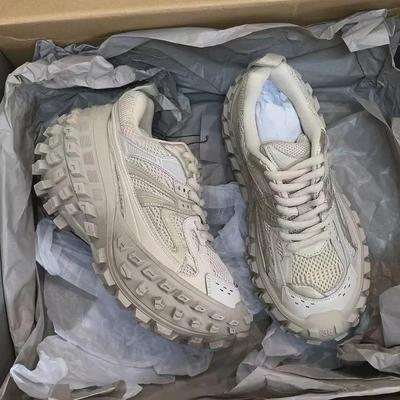 Женские повседневные сетчатые туфли Durian, визуально увеличивающие рост, весна 2024 г.