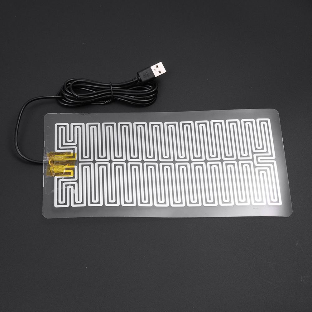 USB-грелка для одежды, портативный 5 В массажный коврик с подогревом, подключаемый и работающий, теплая пластина, нагревательные листы для зимнего утеплителя, жилета, куртки, обуви