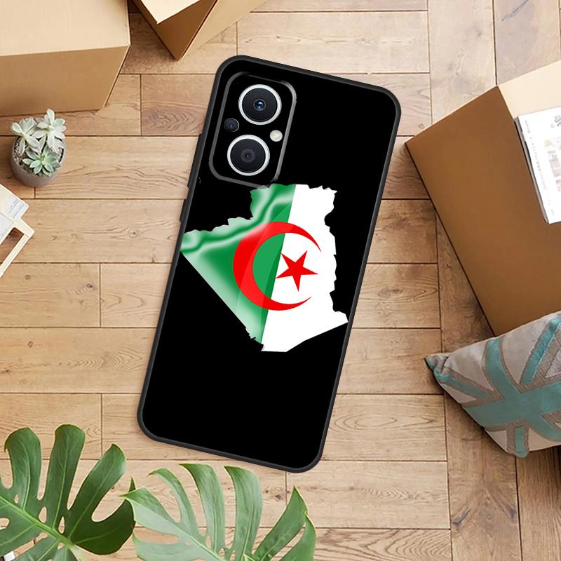 Флаг Алжира Алжирский чехол для OPPO Reno 13F 14F 12F 10 11 12 13 14 Pro 8T 7 8 Lite OPPO Find X9 X6 X5 X8 Pro Чехол