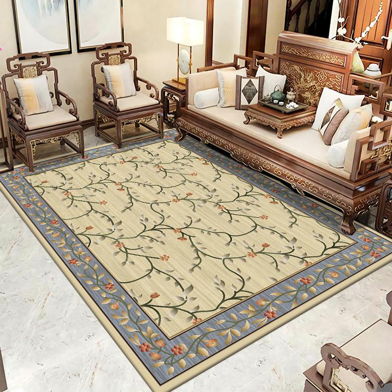 Новый ковер в китайском стиле, коврик для гостиной, журнальный столик, диван, спальня, прикроватный ковер, большой ковер