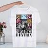 Kpop Охотник на демонов K Pop Huntrix Kpop Футболки Весенние топы Летние футболки Мужские футболки с коротким рукавом Повседневные футболки с личностью