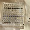 Acrylic Nail Drill Storage Box Transparent Jewelry Collection Box Nail Art Display Case  Earring