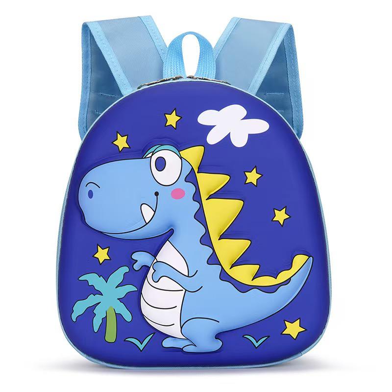 3D Animal Hard Shell Backpack for Kids (2-7 Years) - Lightweight Cartoon Design