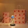 Eternal bouquet rose night light ornament bedroom decoration birthday gift girls girls children senior sense Qixi Festival