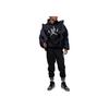 Jordan Letter Print Hooded Pullover Sweatshirt Men Tops Black FD7416-010