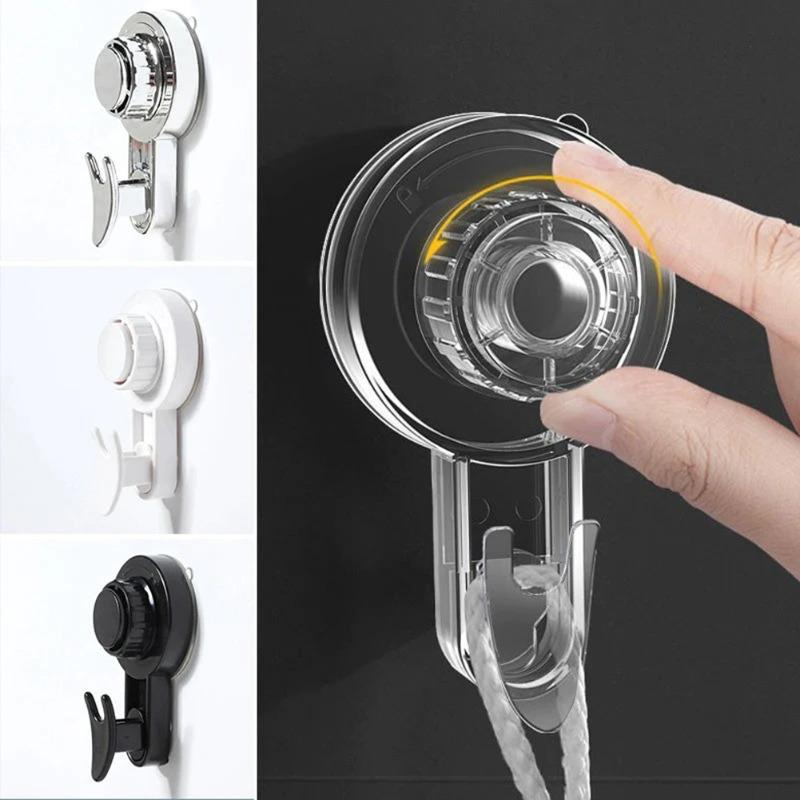 Vacuum Suction Cup Hook Movable Finishing Hook Towel Hanger Bathroom And Kitchen Removable Suction Cup Hooks Organizer