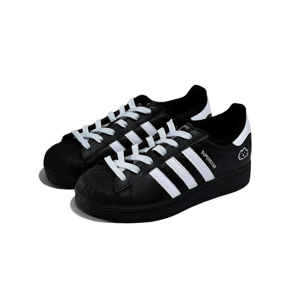 adidas Оригиналы SUPERSTAR Кроссовки Низкие Скейтбордические Унисекс Черный Синий EG4959(Команда85-)