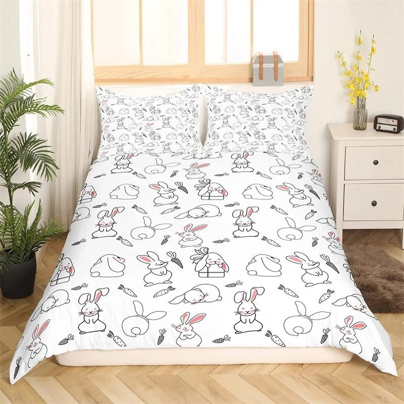 Premium Dog Print Pug Retriever Corgi Dog Duvet Cover Microfiber Cute Pet Animal Queen Quilt Cover For Girls Boys Kids Room Decorations