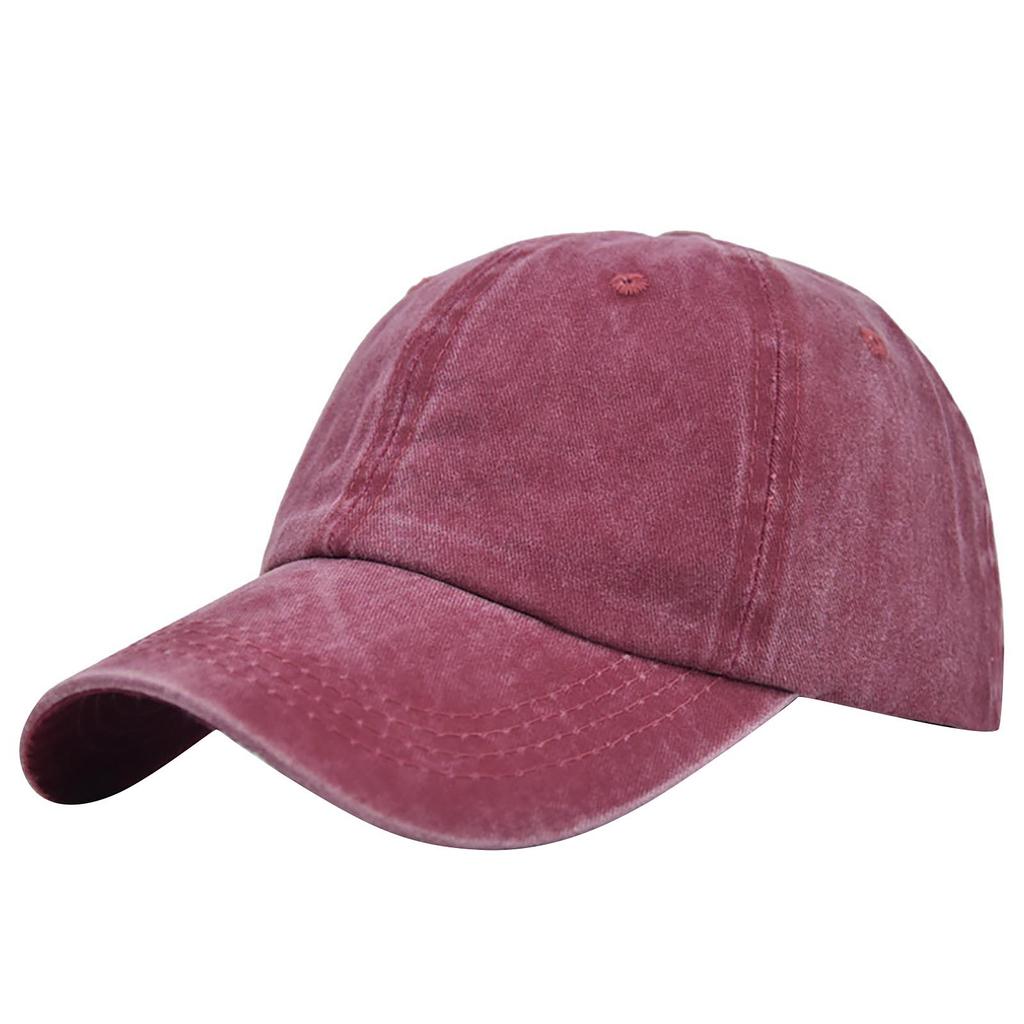 Бейсбольная кепка, вымытый старый солнцезащитный козырек, однотонная легкая пластина, язычок, кепка для родителей и детей