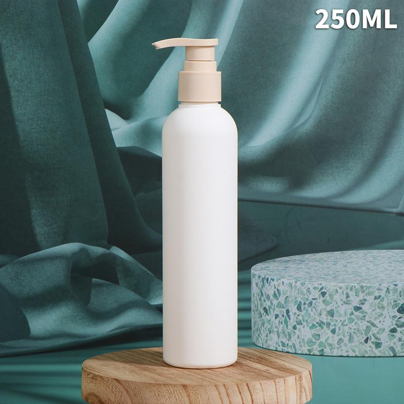 200-500 мл Белый пустой пластиковый флакон для шампуня с дозатором Высококачественные косметические флаконы Акриловая головка насоса многоразового использования