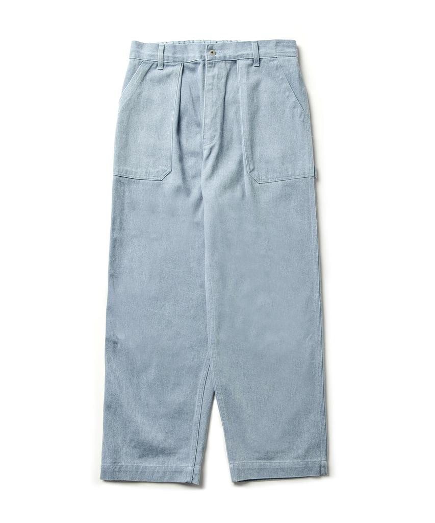 ANNOT Dyeing Painter Fatigue Pants Light Blue