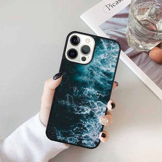Волны Морская вода Ракушка Для iPhone 17 Air 15 16 14 13 12 Pro Max 11 Pro Max Plus Чехол для телефона