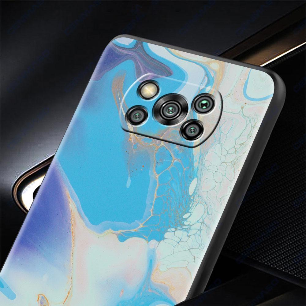 Чехол для Xiaomi Mi Poco X3 NFC X4 Pro F3 F4 GT M4 M3 F1 C40 11 Lite 11T Мягкий силиконовый чехол для телефона с мраморным артом