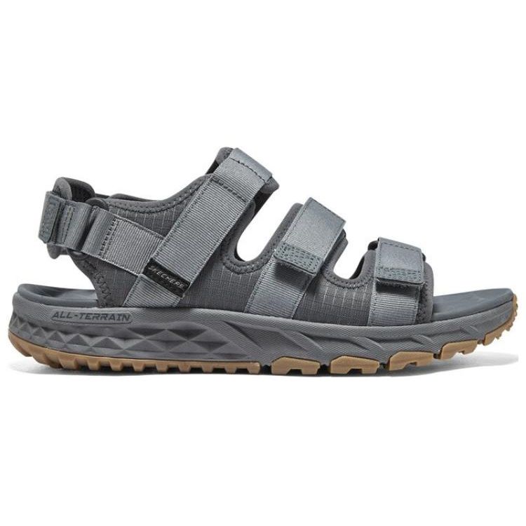 Skechers Нескользящие прочные пляжные сандалии Мужские сандалии Угольный 237586-CHAR