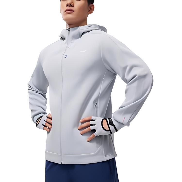 Свитшот мужской Li Ning Fitness Series, цвет серо-туманный AWDU067-5
