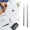 2Pcs Pin Punches,Watch Repair Parts,Watch Clasp Ceramic Bead Remove Tools,Professional Strong