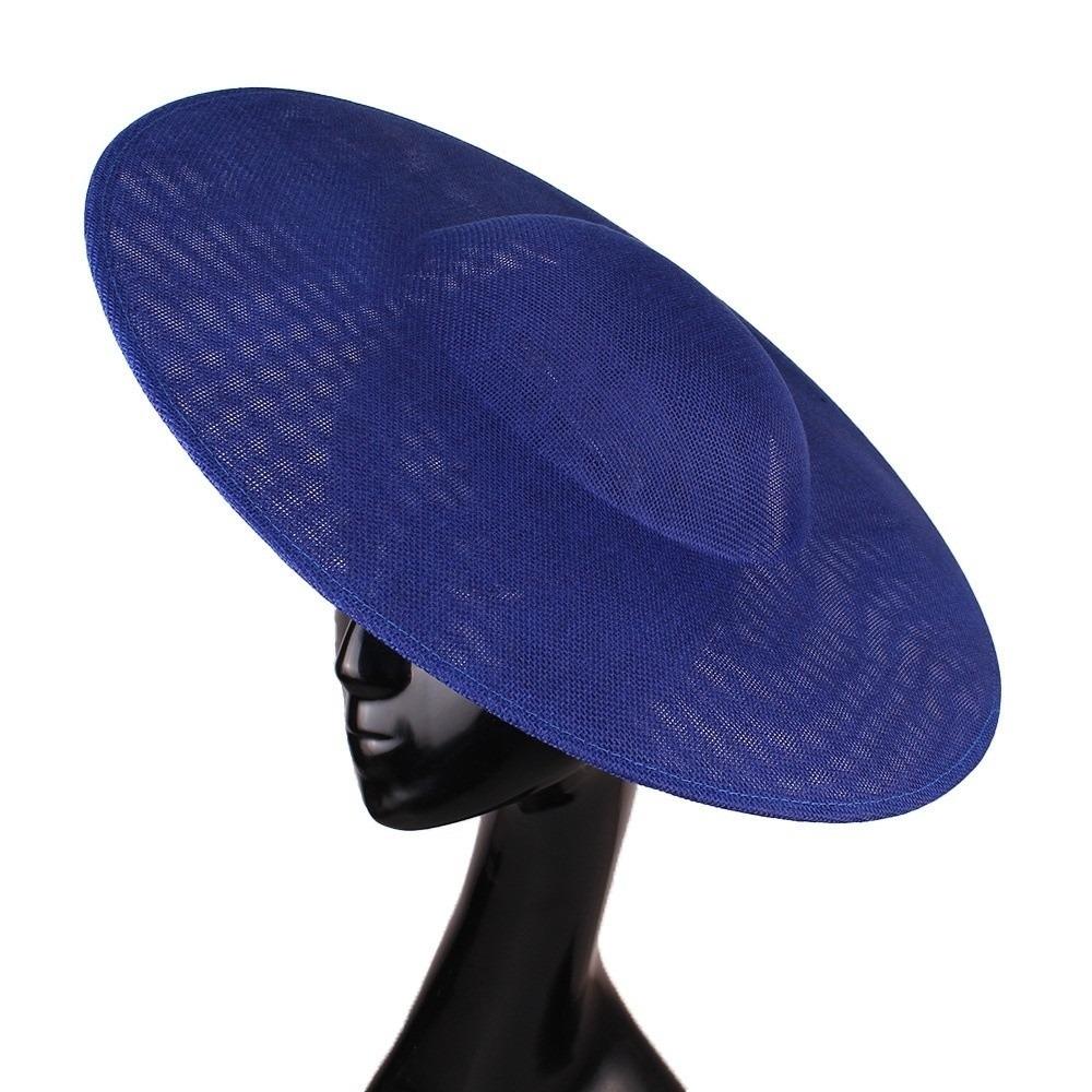 Solid Color Mesh Hat Wide Brim Masquerade Top Hat Fashion Vintage Fascinator Hat  Girl