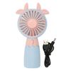 Mini Handheld Fan USB Portable Ergonomic Design Intensive Grid Design 300mAh Cute Handheld Small Fan