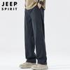 JEEP SPIRIT Men's Straight Fit Casual Business Pants