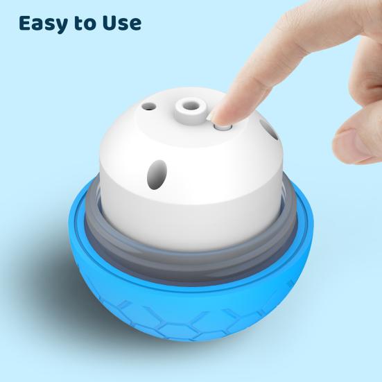 Интерактивный мяч для домашних животных, автоматический катящийся умный мяч, игрушка для собак, электрический прыгающий мяч со светодиодной подсветкой для маленьких/средних собак и кошек