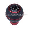 5-Speed Leather Shift Knob & Paddle Kit for Car Modification